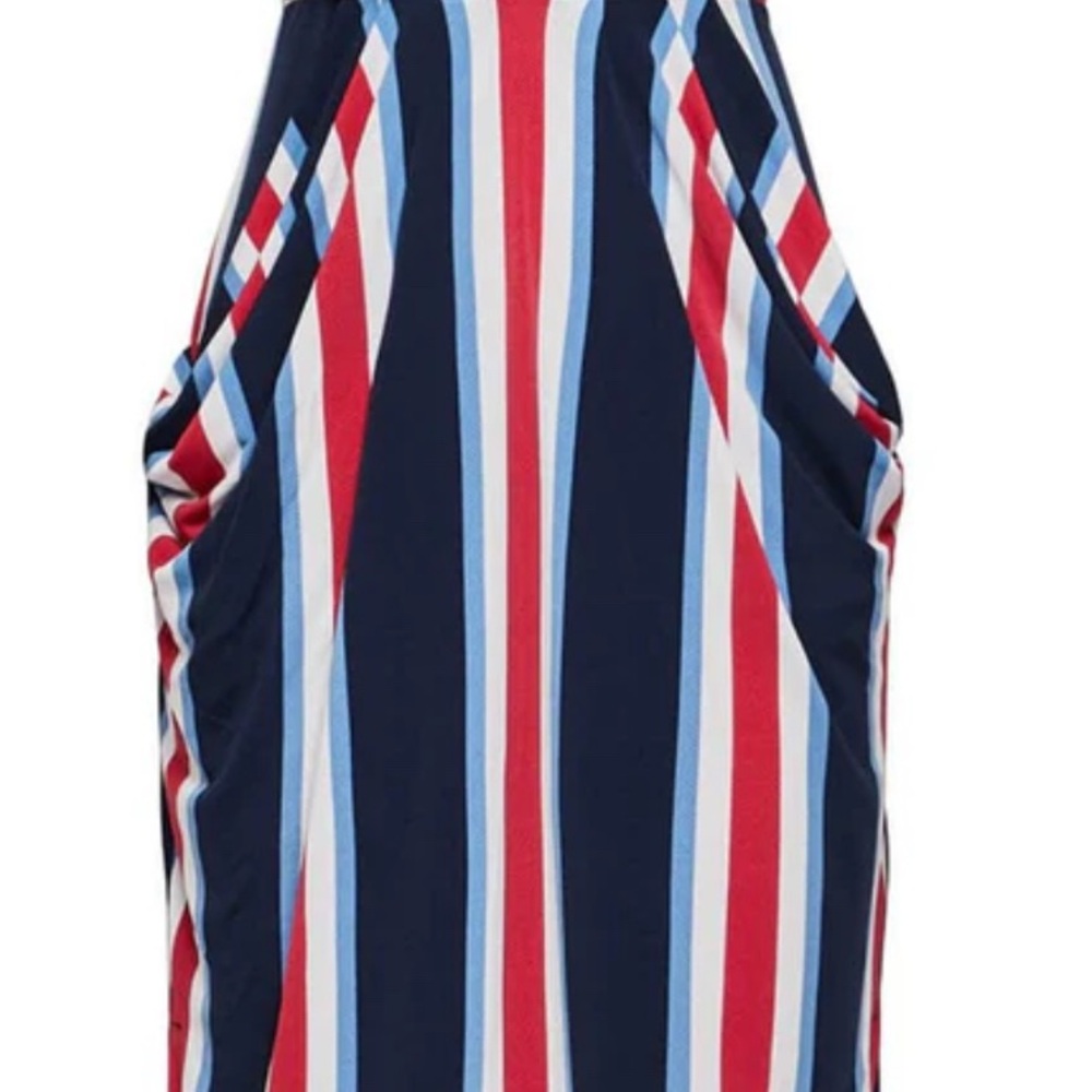 BCBGeneration Multicolor V-Neck Dress - Picture 2 of 8